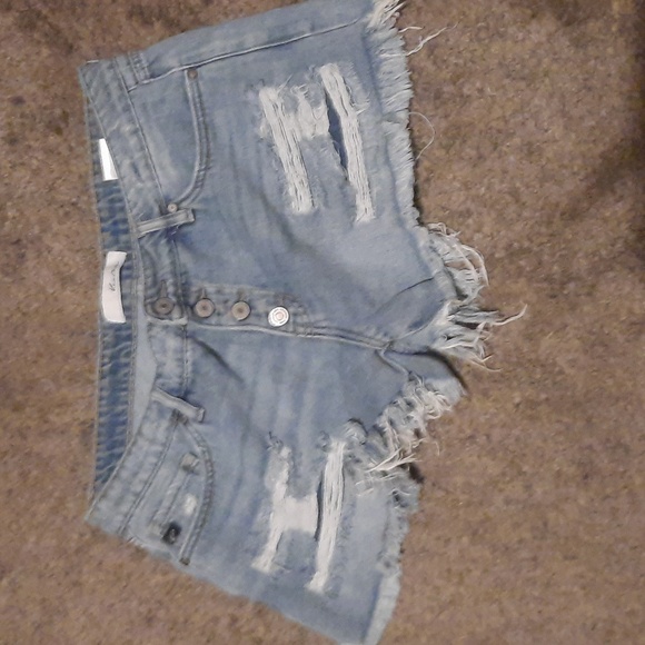 size 30 mids mel women's jeans 1 pr siz 11 Kan Kan shorts - Picture 3 of 4